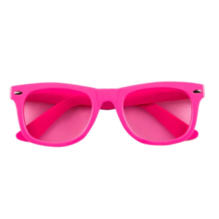 Neon Rosa Partyglasögon