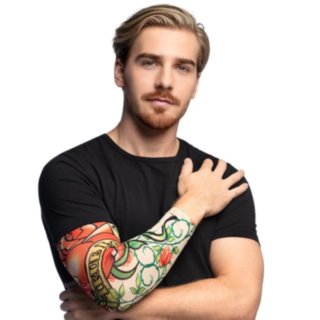 Tatueringsärm True Love