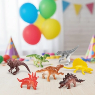 Små Dinosauriefigurer