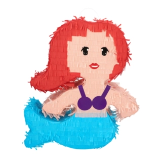 Sjöjungfru Piñata Blå