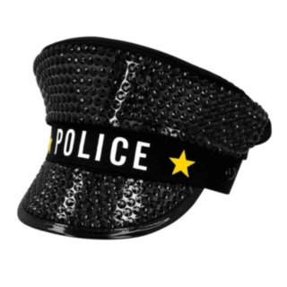 Kaptensmössa Police Sparkle