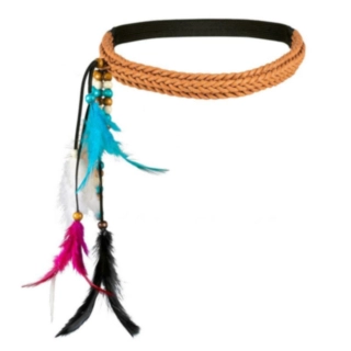 Hippie Pannband Flerfärgat