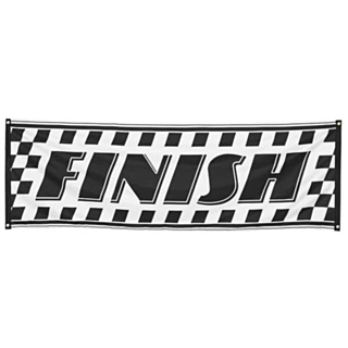Racing Finish Banderoll
