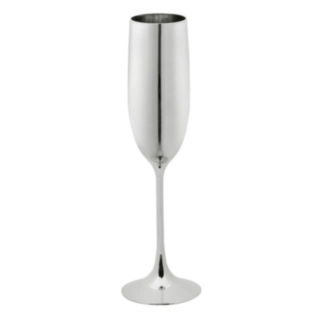 Plast Champagneglas Silver