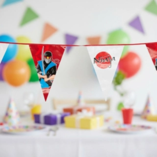 Ninja Party Vimpelgirlang