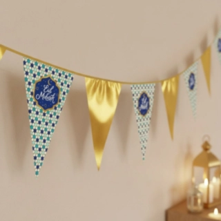 Eid Mubarak Vimpelgirlang