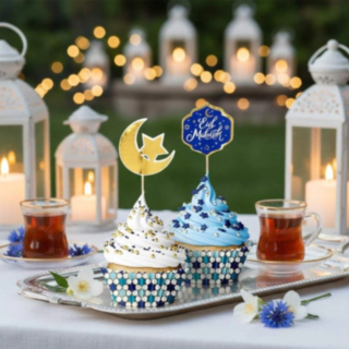 Eid Mubarak Muffinsformar & Tårtpinnar