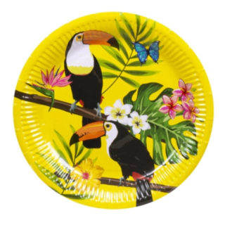 Tropical Party Tallrikar