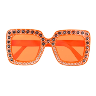 Bling Glasögon Orange
