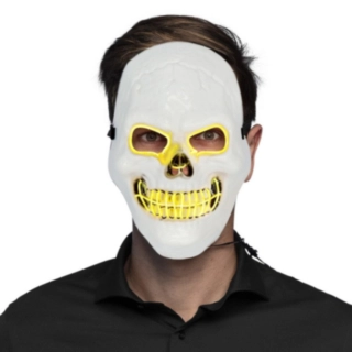 Mördardödskalle LED-mask
