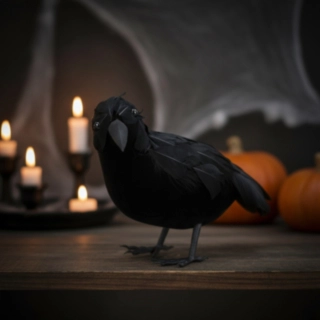 Halloween Kråka