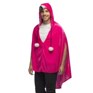 Flamingo Poncho Maskeraddräkt