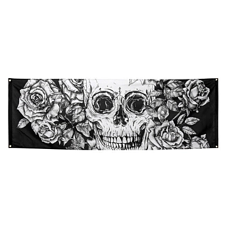 Day Of The Dead Dödskalle Banner