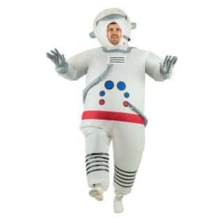 Uppblåsbar Astronaut Maskeraddräkt