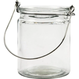Cylinder Glaslyktor Metallupphängning