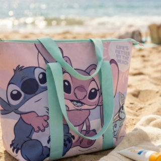 Stitch® Strandväska Ljusrosa