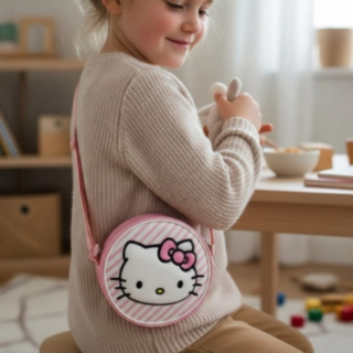 Hello Kitty® Rund Axelväska