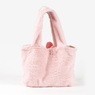 Minnie Mouse® Plysch Shoppingpåse Ljusrosa