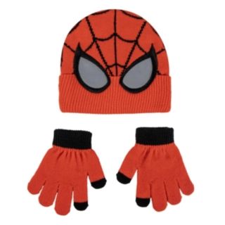 Spider-Man® Mössa & Vantar Röd