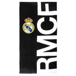 Real Madrid® Logo Handduk Svart