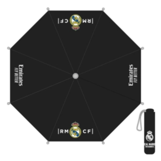Real Madrid® Paraply Svart
