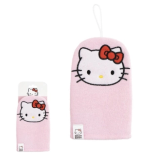 Hello Kitty® Tvätthandske Ljusrosa