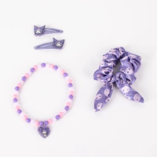 Hello Kitty® Kuromi Hår Tillbehörsset & Halsband