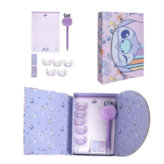 Stitch® Skriv-/Skolset Lila