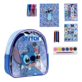 Stitch® Färglägg Själv Ryggsäck Blå