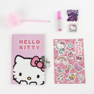 Hello Kitty® Dagbok Set Ljusrosa