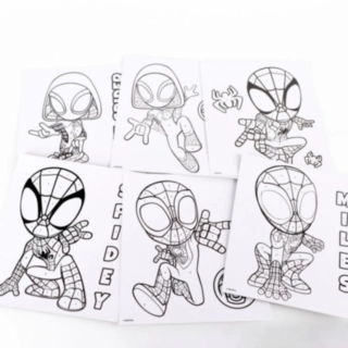 Spiderman® Målarset
