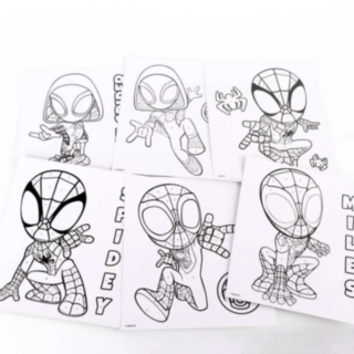 Spiderman® Målarset