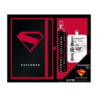 Superman® Anteckningsbok & Tillbehör Svart