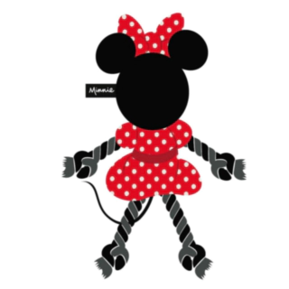 Minnie Mouse® Rep Hundleksak Röd