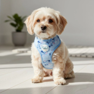 Stitch® Hundsele Ljusblå
