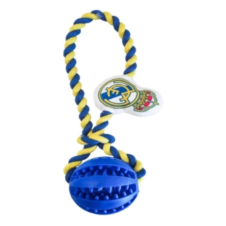 Real Madrid® Rep Hundleksak Med Boll