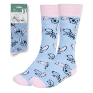 Stitch® Mönster Strumpor Blå 36-43