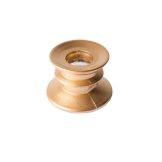 Glas Ljusstake Guld