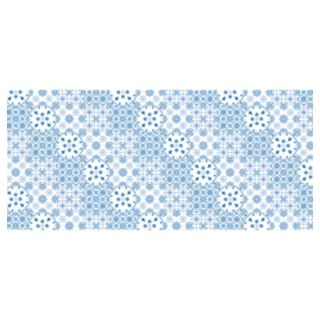 Portugisisk Azulejos Bordslöpare Blå