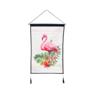 Flamingo Väggdekoration Tropisk