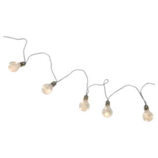 Glödlampa LED Ljusslinga Varmvit
