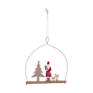 Julhänge Med Jultomte