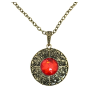 Vampyr Halsband Röd Juvel
