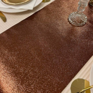 Glitter Premium Bordslöpare Choklad