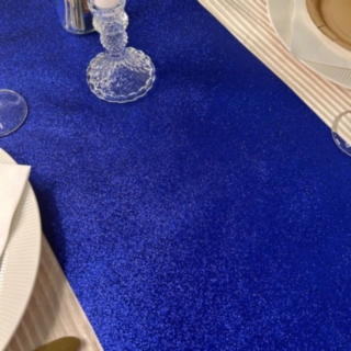 Glitter Premium Bordslöpare Midnattsblå