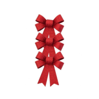Presentrosetter Röd