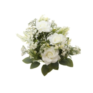Konstgjord Blombukett Vit