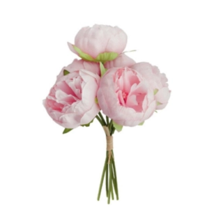 Konstgjorda Pioner Knippe Rosa