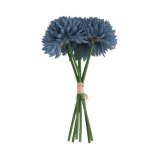 Konstgjorda Dahlia Blommor Denimblå