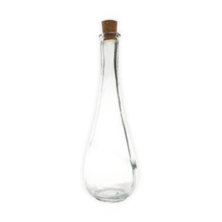 Droppformad Glasvas Med Kork